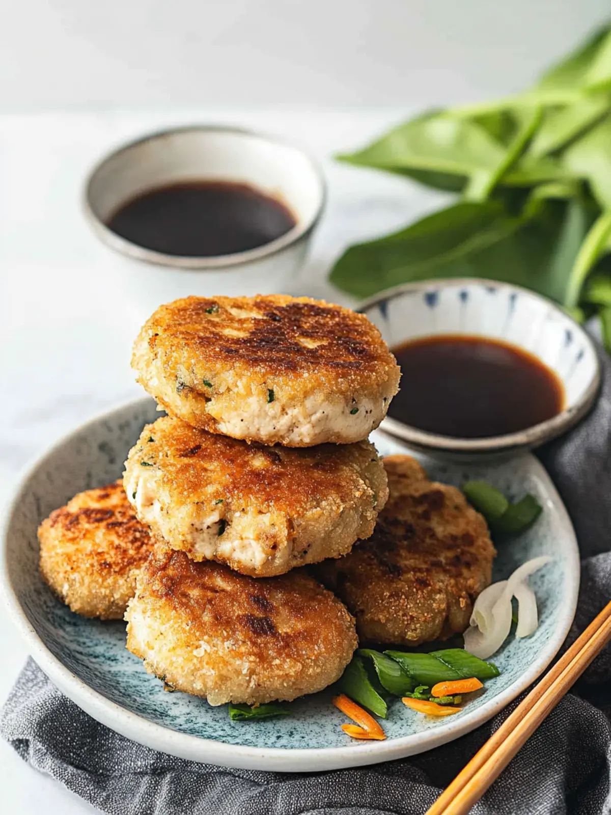 Crispy Japanese Fried Tofu Patties for a Healthy Snack 3 Japanese Fried Tofu Patties