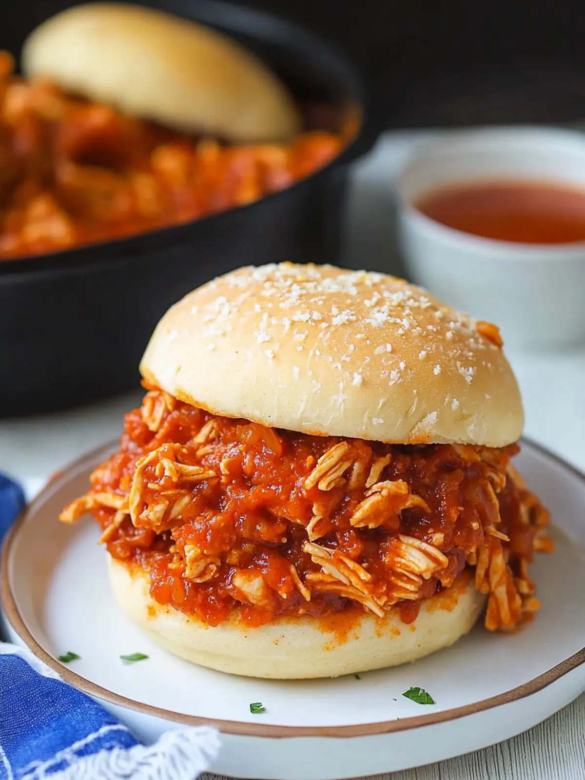 Irresistible Chicken Parmesan Sloppy Joes in 25 Minutes 4 Chicken Parmesan Sloppy Joes
