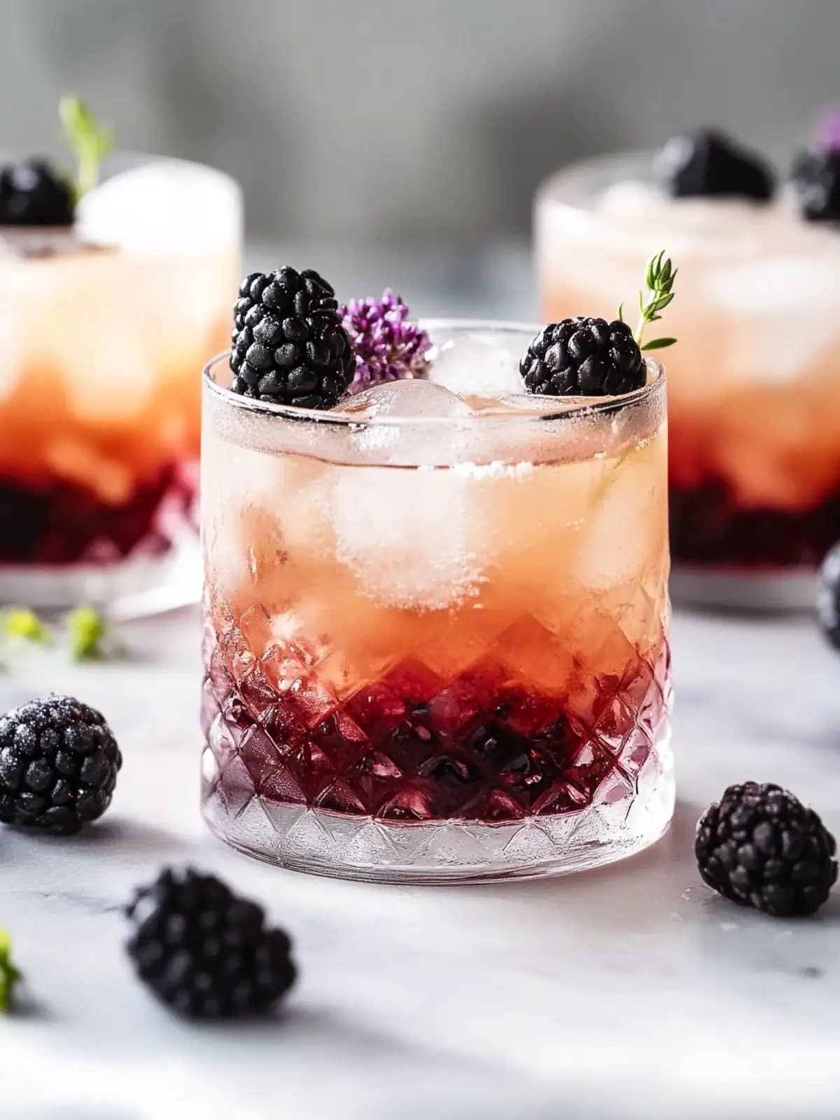 Delightful Vanilla Earl Grey Blackberry Mocktail Recipe 2 Vanilla Earl Grey Blackberry Mocktail