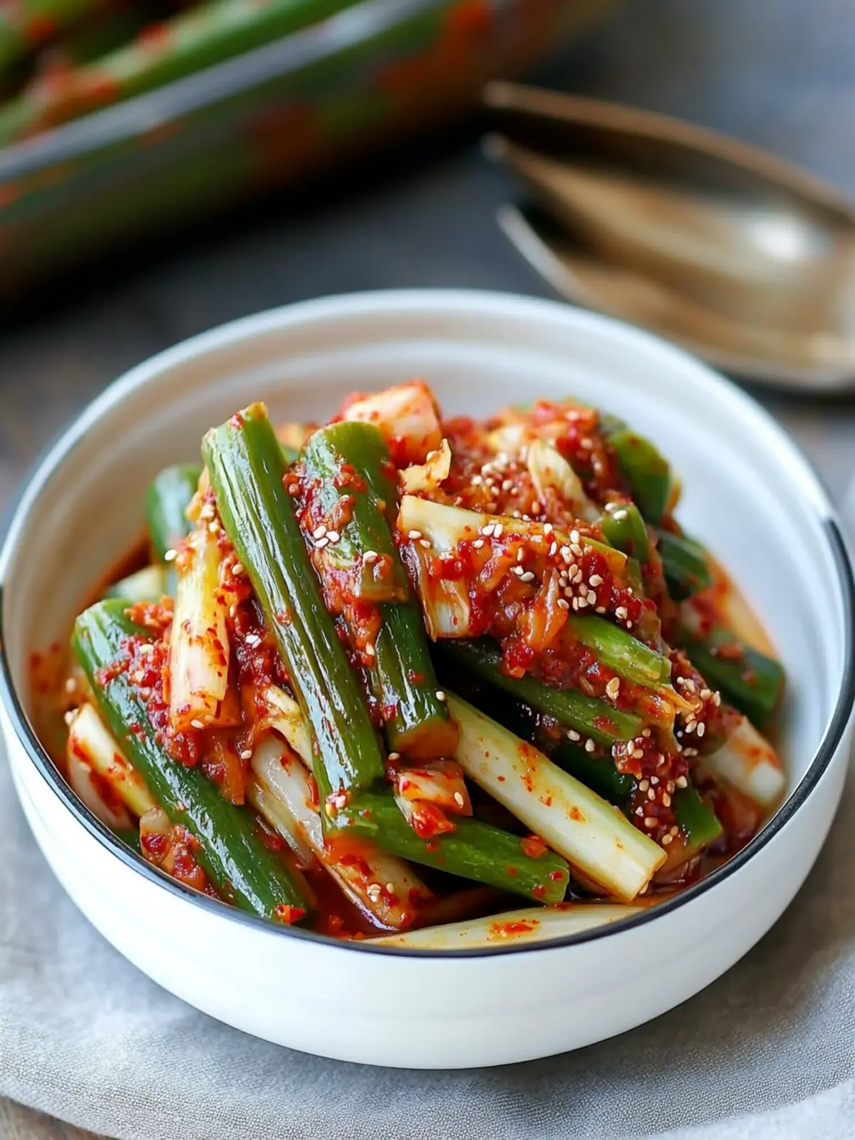 Zesty Green Onion Kimchi for Bold Flavor Lovers 2 Green Onion Kimchi