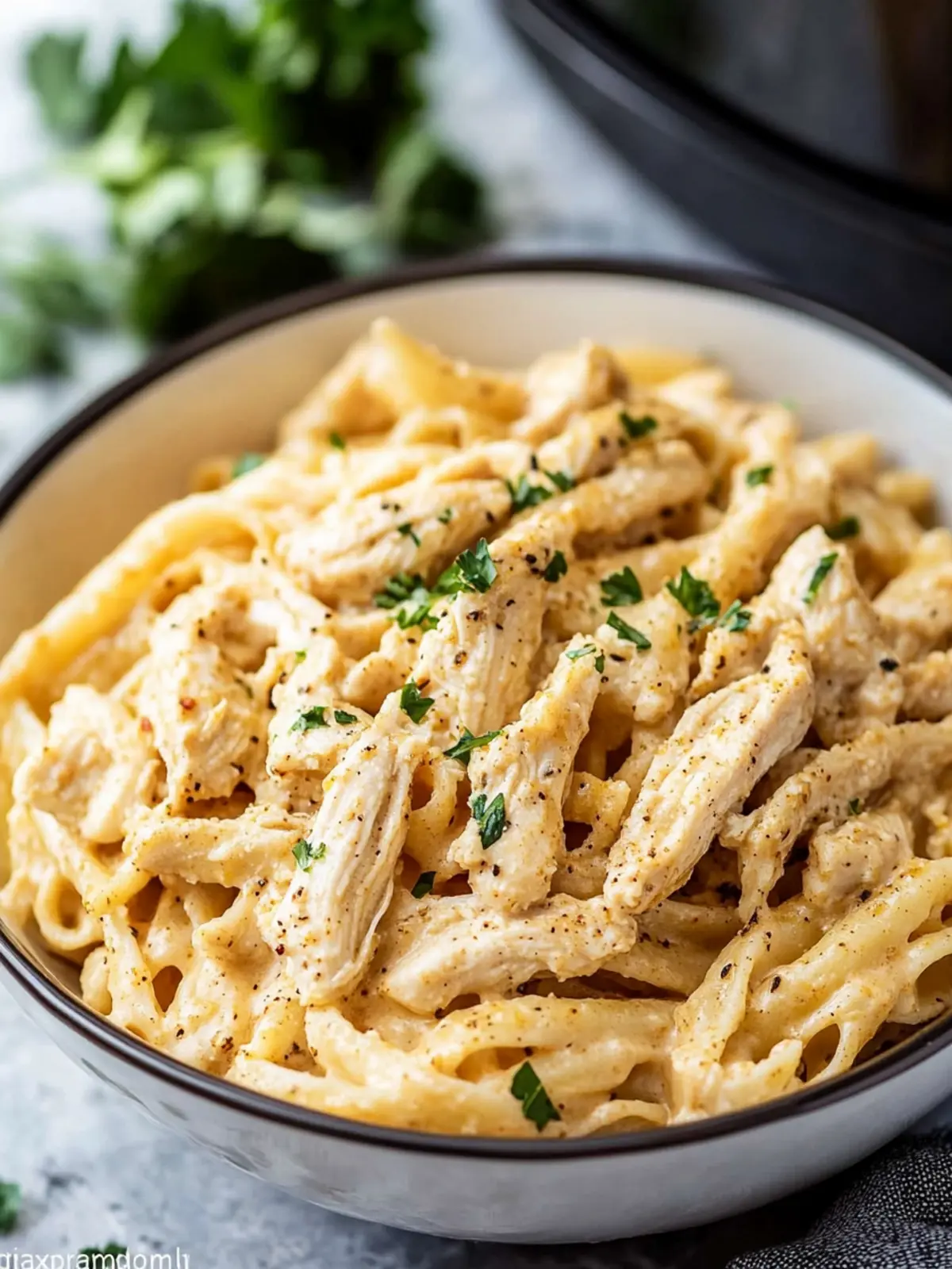 Crock Pot Cajun Chicken Pasta: Creamy Comfort in Every Bite 2 Crock Pot Cajun Chicken Pasta
