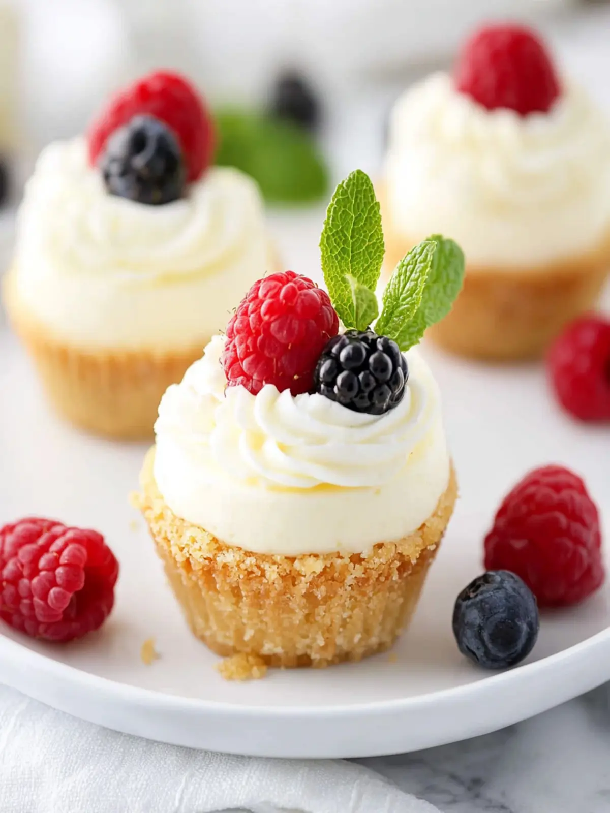 Irresistible Mini Cheesecake Cups for a Sweet Homemade Treat 3 Mini Cheesecake Cups