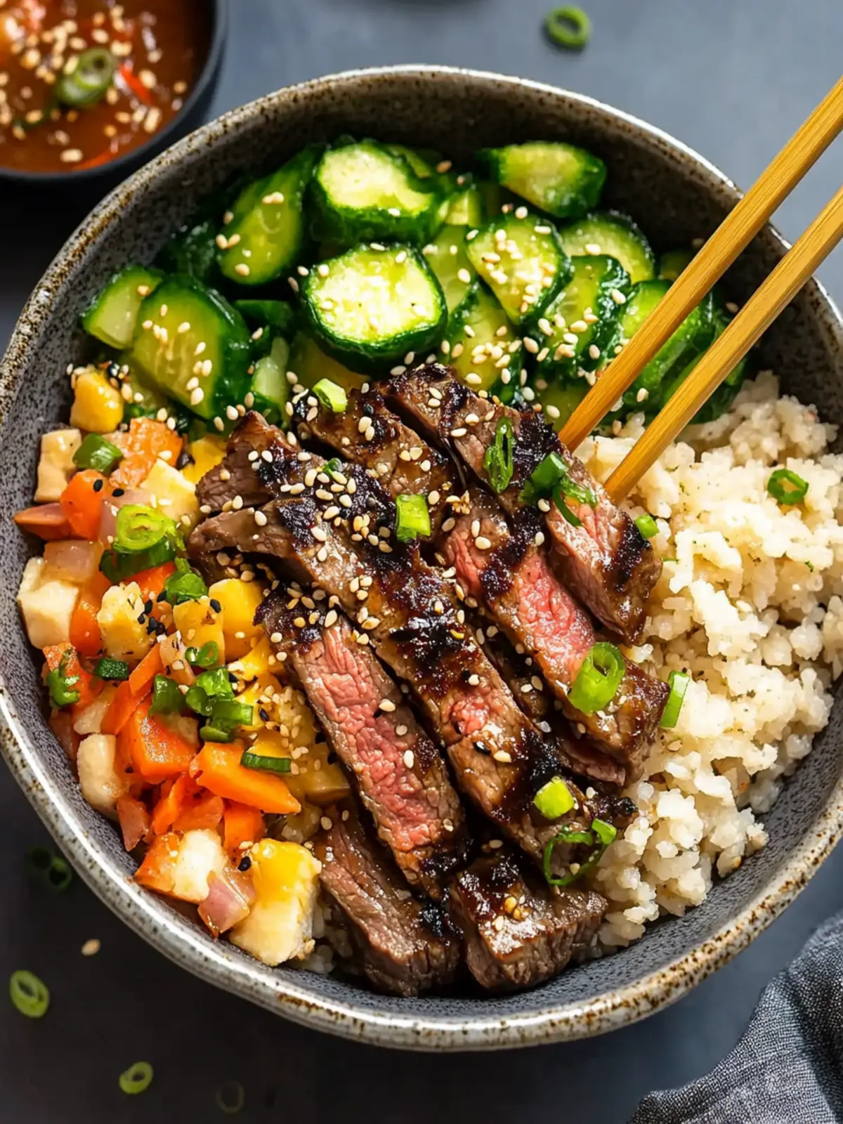 Savor Delicious Hibachi Steak Bowls for a Cozy Night In 2 Hibachi Steak Bowls