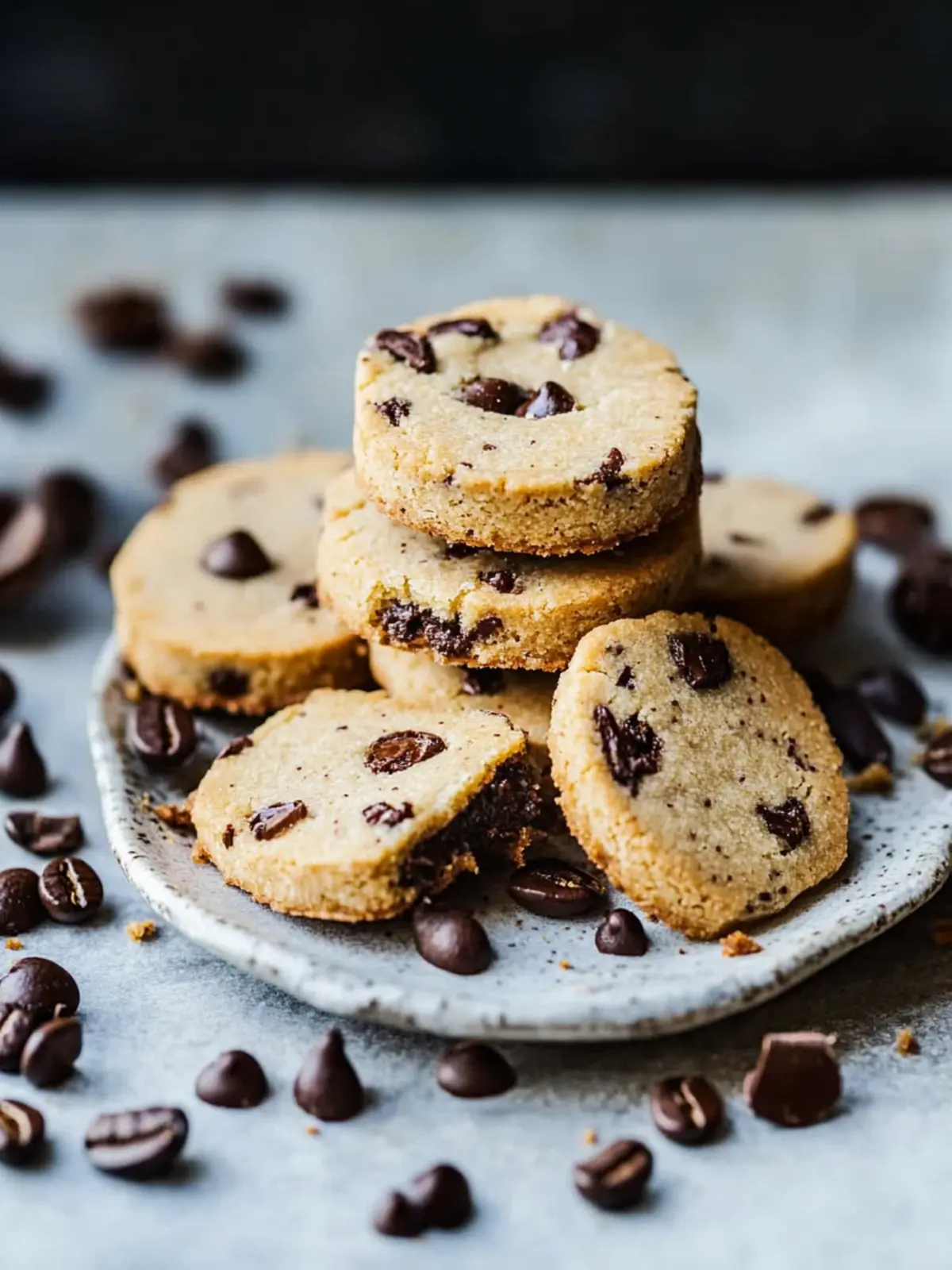 Espresso Chocolate Shortbread Cookies for Pure Bliss 2 Espresso Chocolate Shortbread Cookies