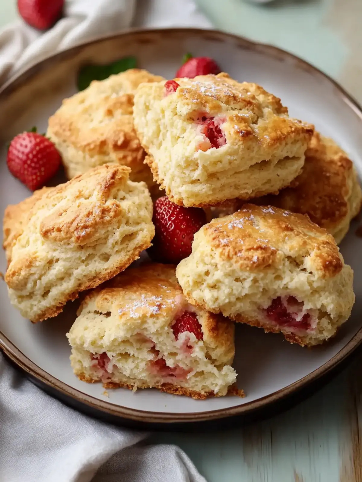 Delicious English Strawberry Scones for Sweet Mornings 4 English Strawberry Scones