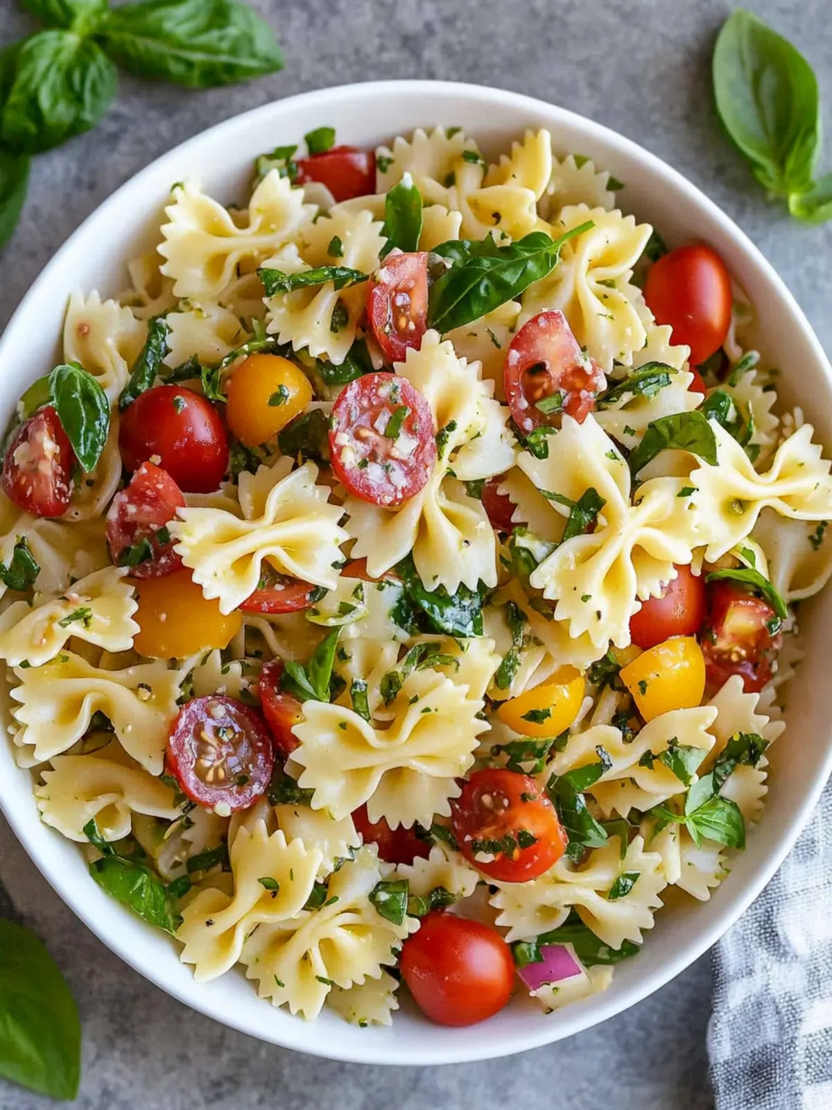 Delicious Bow Tie Pasta Salad for Fresh Flavor Lovers 5 Bow Tie Pasta Salad