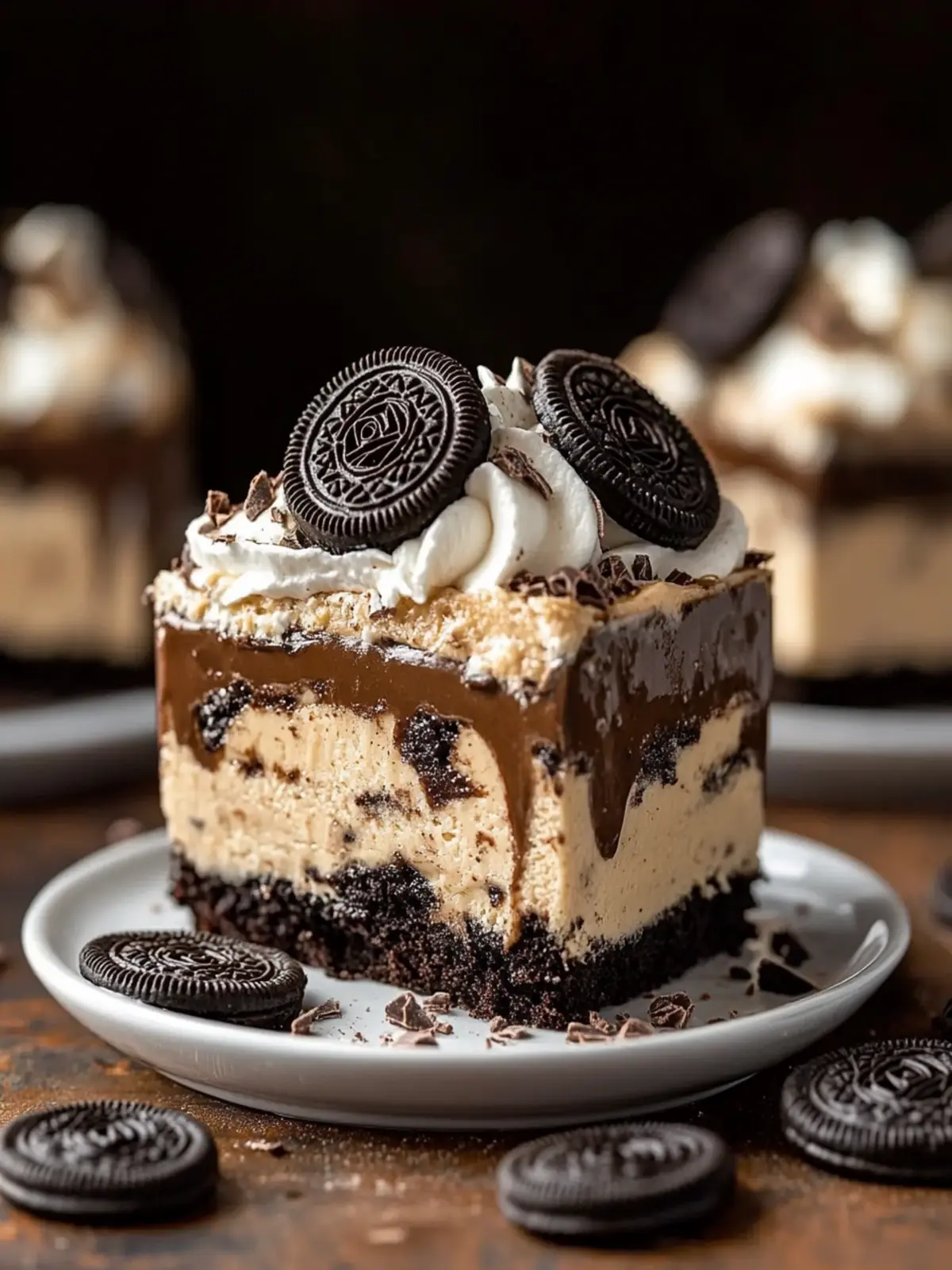 Indulge in No Bake Chocolate Peanut Butter Oreo Dessert Bliss 3 No Bake Chocolate Peanut Butter Oreo Dessert