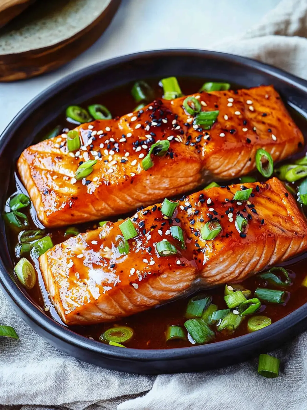 Savory Teriyaki Salmon Ready in Just 15 Minutes! 4 Teriyaki Salmon