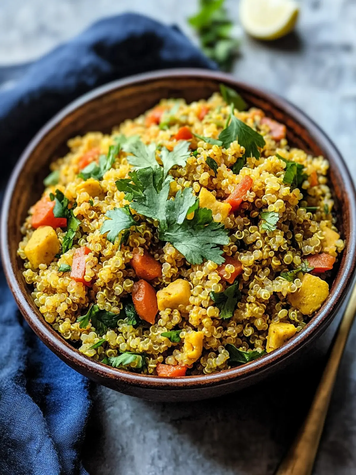 Curry Spiced Quinoa: A Flavor-Packed Meal in 30 Minutes 3 Curry Spiced Quinoa