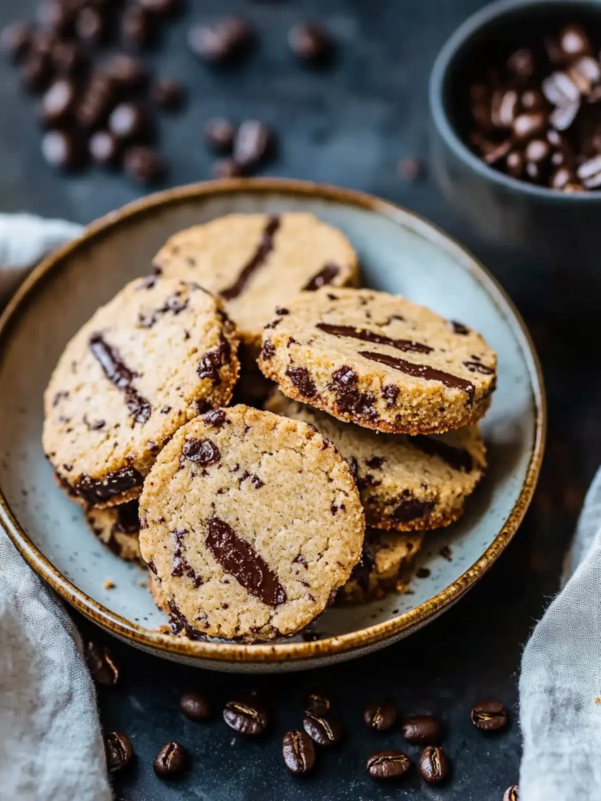 Espresso Chocolate Shortbread Cookies for Pure Bliss 4 Espresso Chocolate Shortbread Cookies