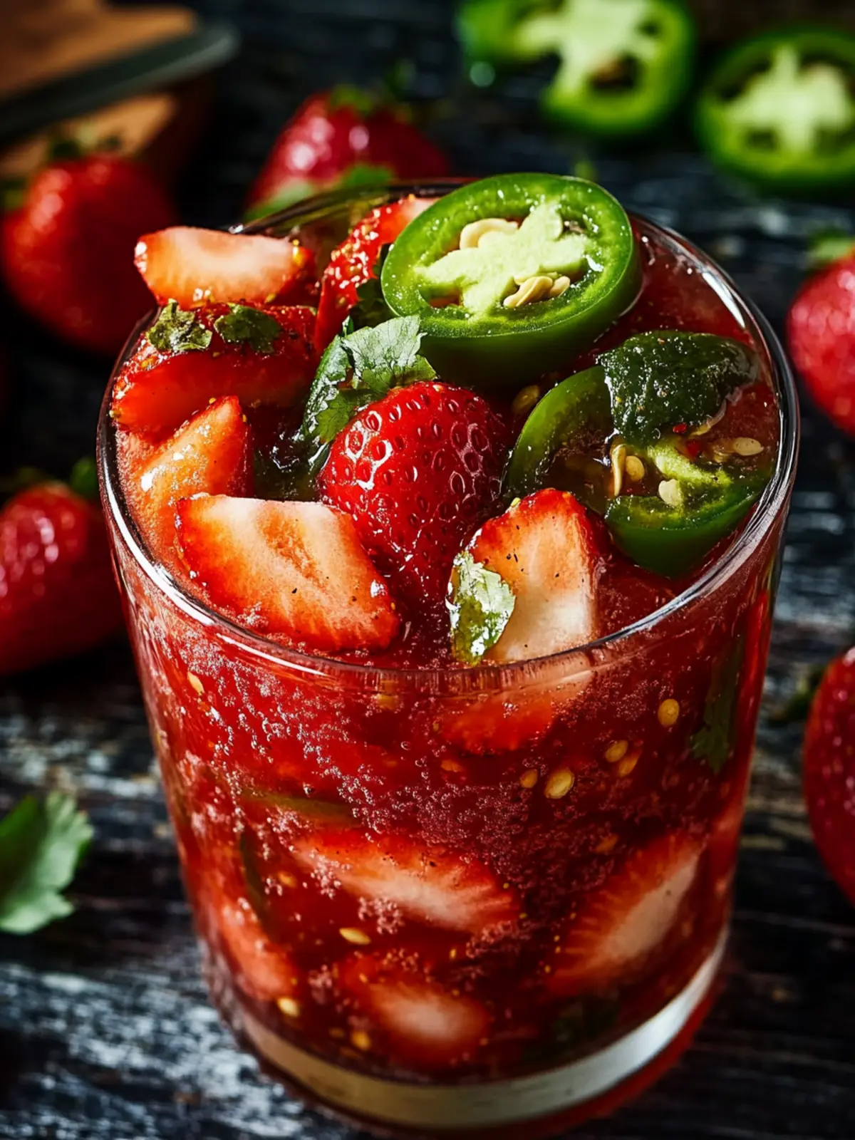 Sweet and Spicy Strawberry Jalapeño Cowboy Delight 2 Strawberry Jalapeño Cowboy
