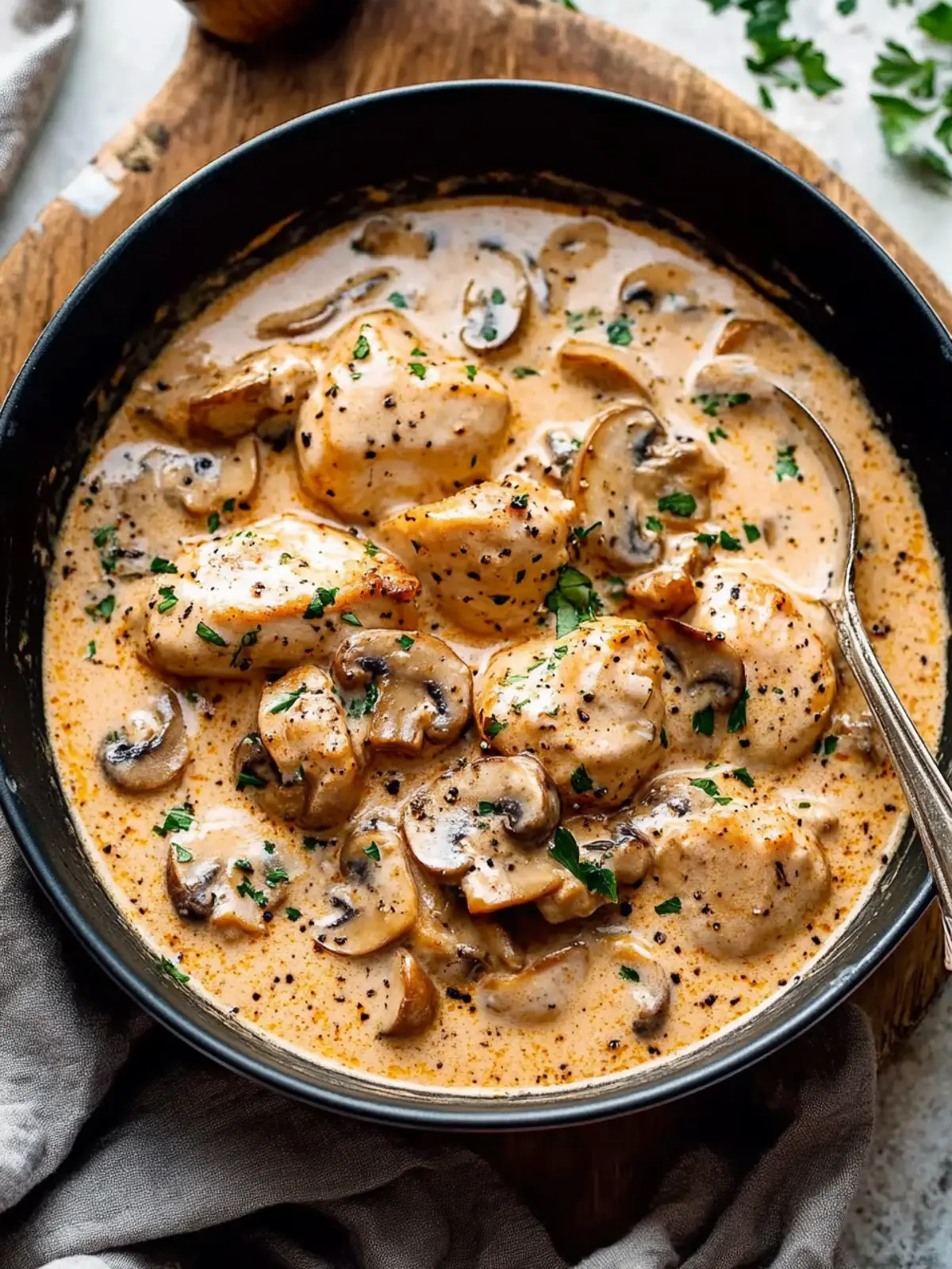 Creamy Mushroom Chicken: A Comforting Home-Cooked Delight 5 Creamy Mushroom Chicken