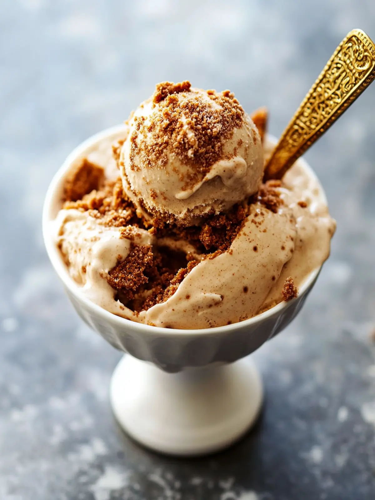 Creamy Gingerbread Nice Cream You’ll Crave All Winter Long 2 Gingerbread Nice Cream