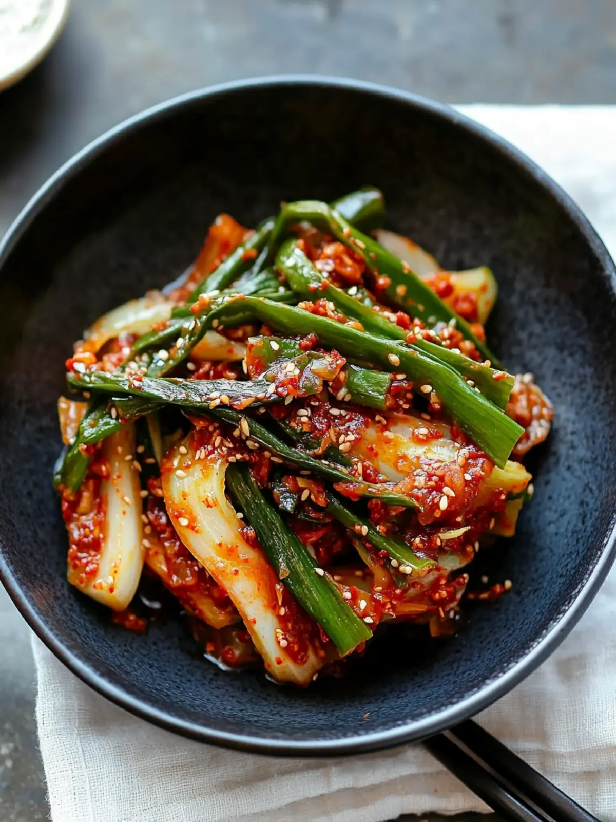 Zesty Green Onion Kimchi for Bold Flavor Lovers 3 Green Onion Kimchi