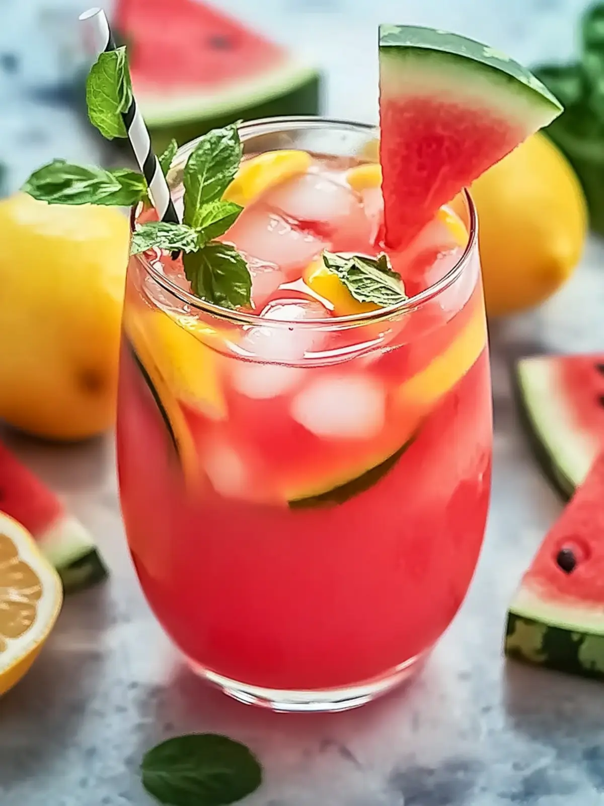 Refresh Your Day with Homemade Watermelon Lemonade 2 Watermelon Lemonade