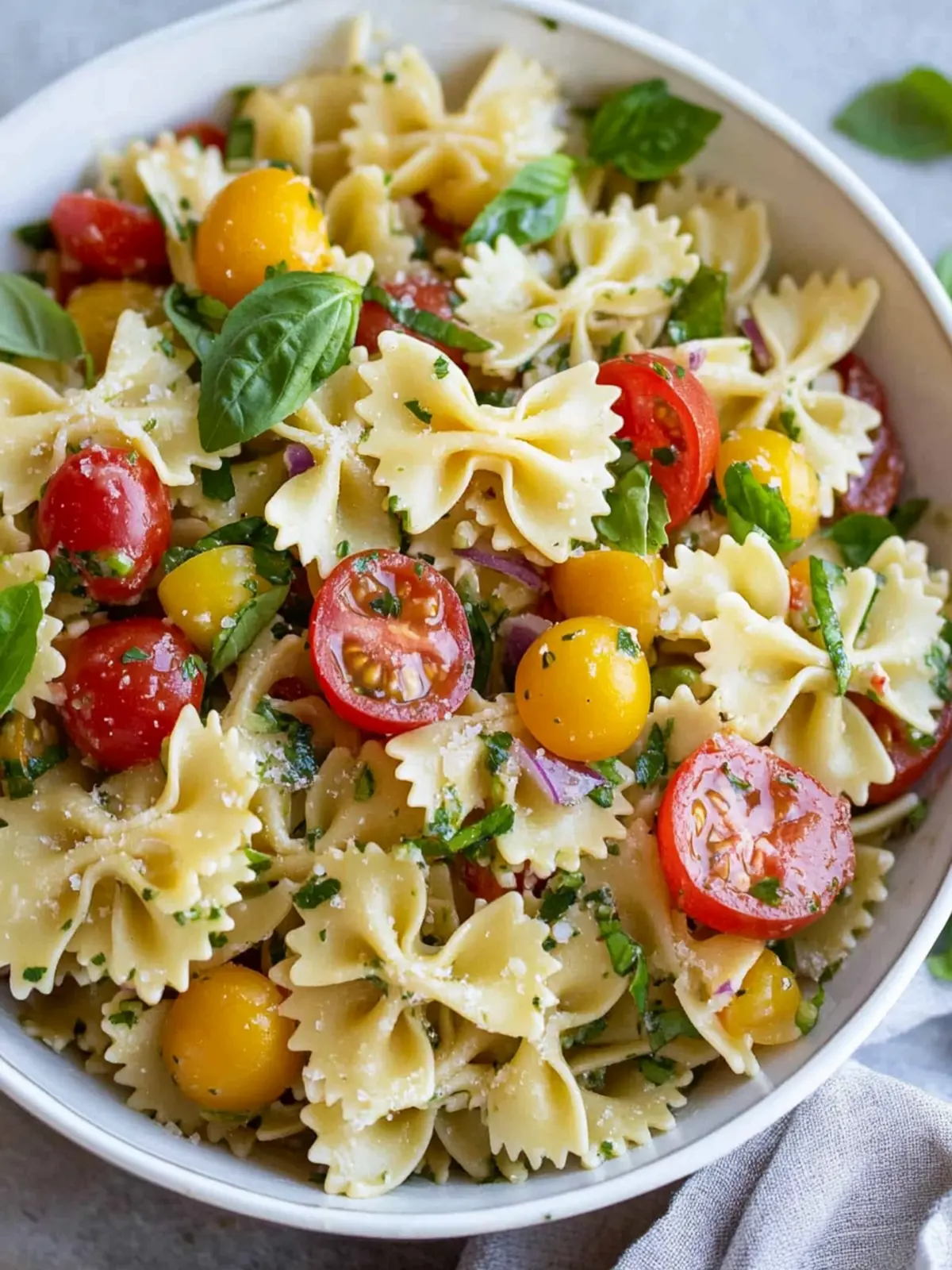 Delicious Bow Tie Pasta Salad for Fresh Flavor Lovers 3 Bow Tie Pasta Salad