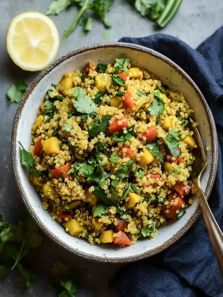 Curry Spiced Quinoa