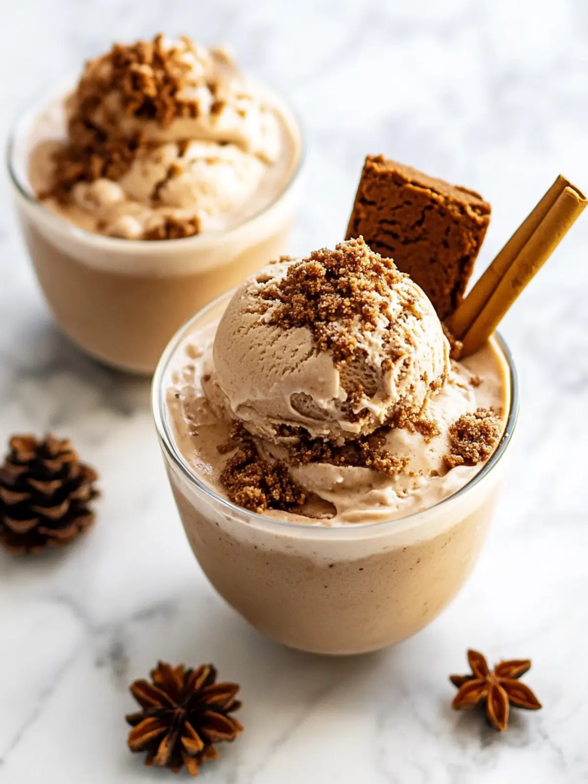 Creamy Gingerbread Nice Cream You’ll Crave All Winter Long 3 Gingerbread Nice Cream