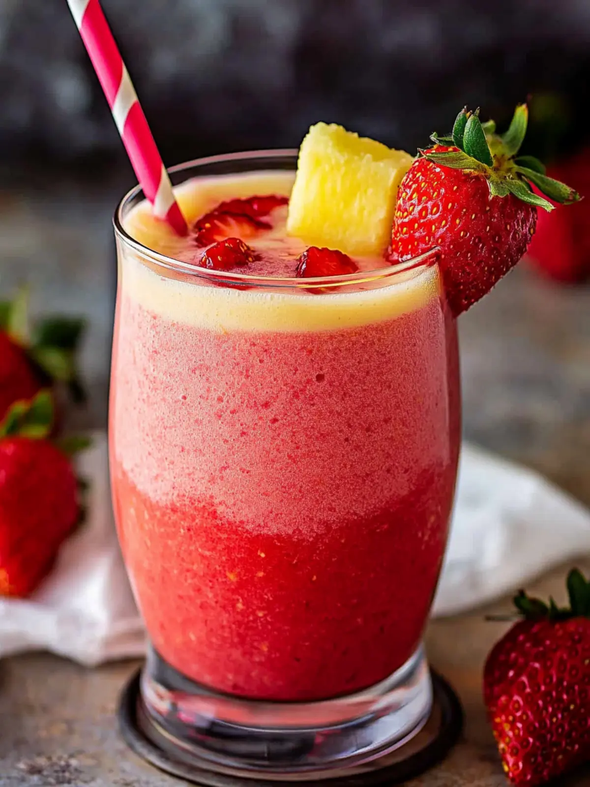 Blend Up Bliss with This Strawberry Colada Smoothie Recipe 5 Strawberry Colada Smoothie