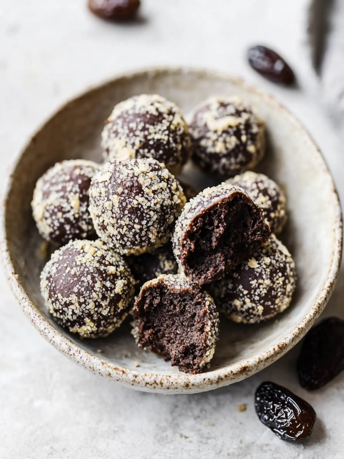 Decadent Chocolate Brownie Date Balls for Guilt-Free Snacking 2 Chocolate Brownie Date Balls