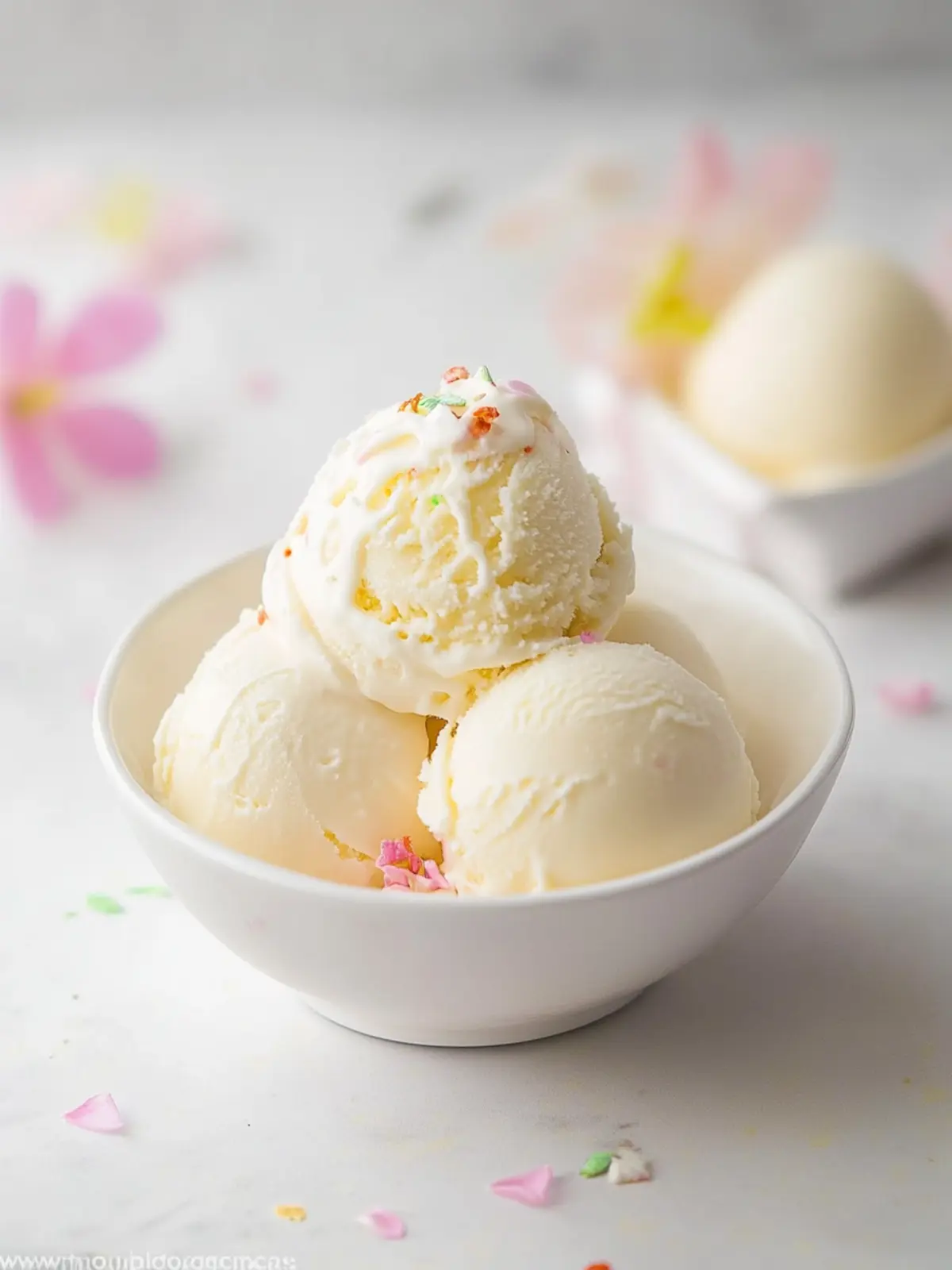 Refreshing Jasmine Tea Ice Cream with Peachy Bliss 5 Jasmine Tea Ice Cream