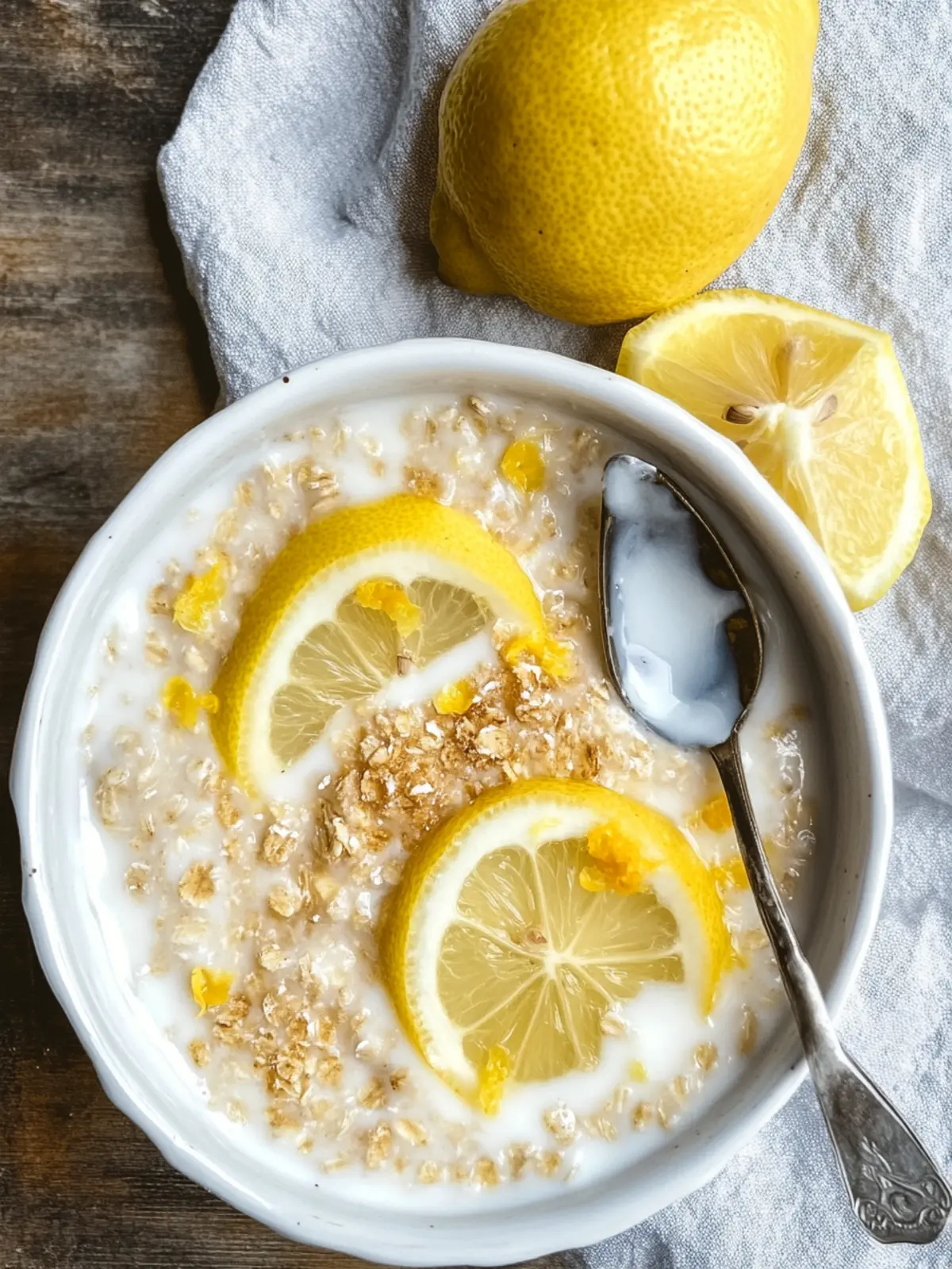 Zesty Lemon Baked Oats for a Bright Morning Boost 2 Lemon Baked Oats
