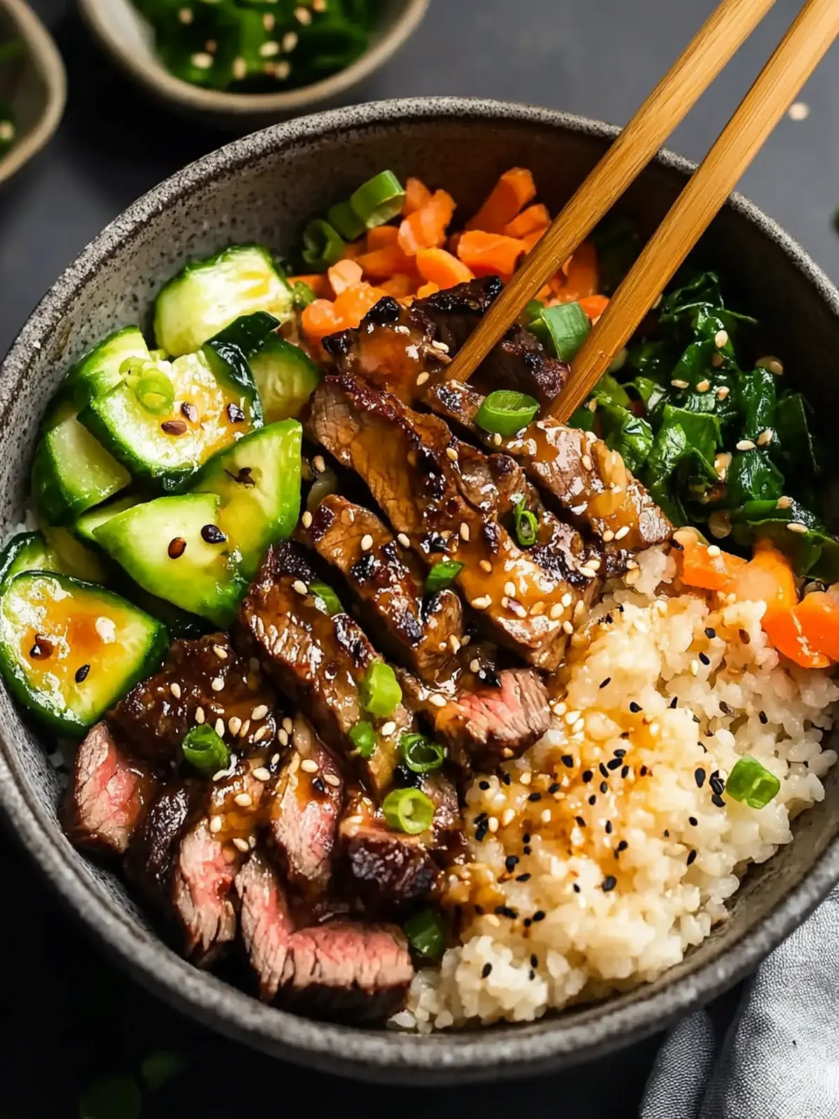 Savor Delicious Hibachi Steak Bowls for a Cozy Night In 3 Hibachi Steak Bowls