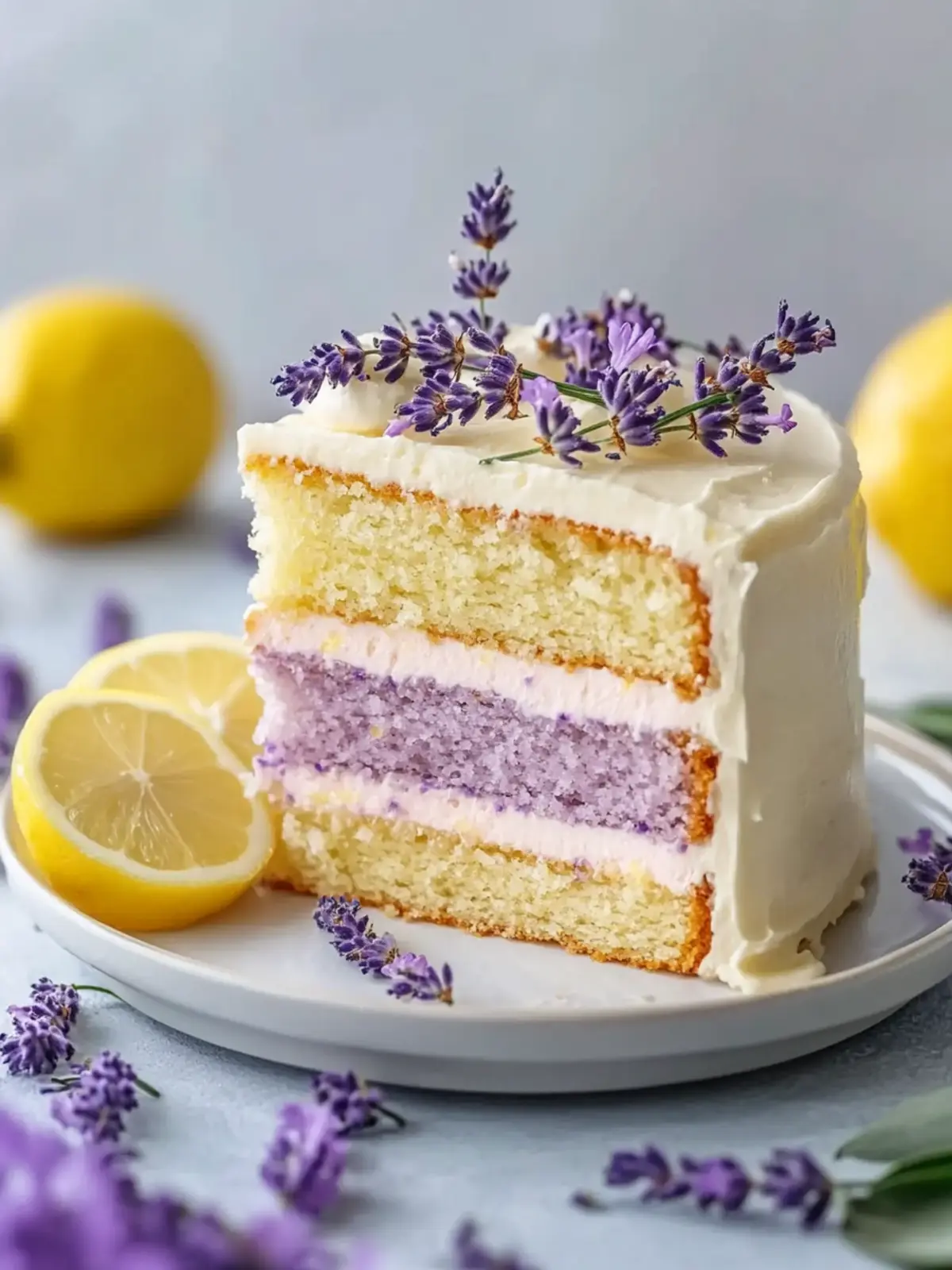 Delightful Lemon Lavender Cake to Elevate Your Baking Game 2 Lemon Lavender Cake