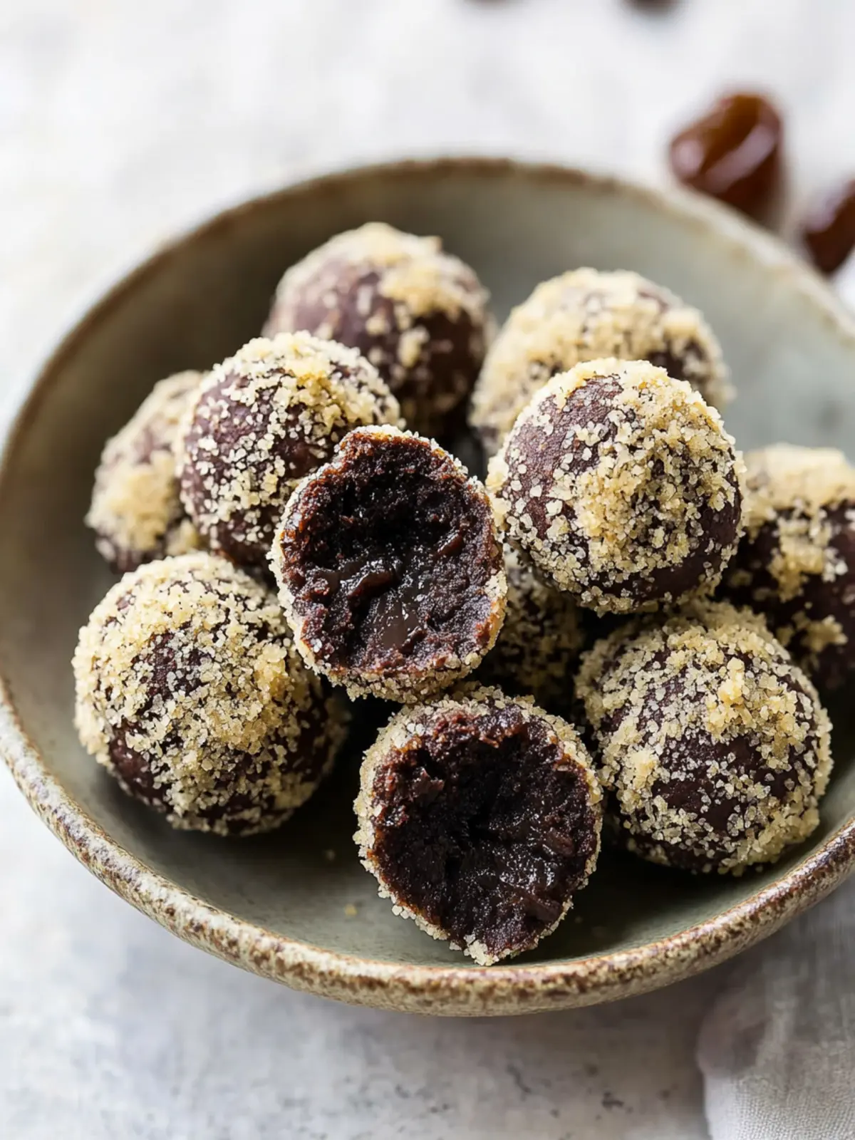Decadent Chocolate Brownie Date Balls for Guilt-Free Snacking 3 Chocolate Brownie Date Balls