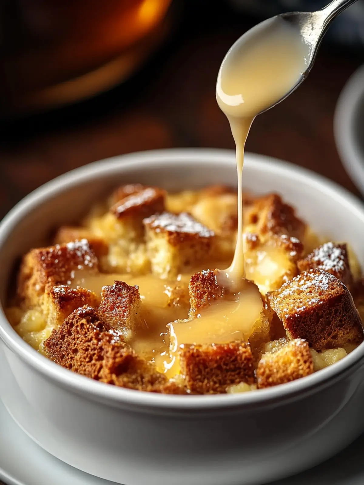 Delicious Bread Pudding with Vanilla Caramel Sauce Recipe 5 Bread Pudding with Vanilla Caramel Sauce