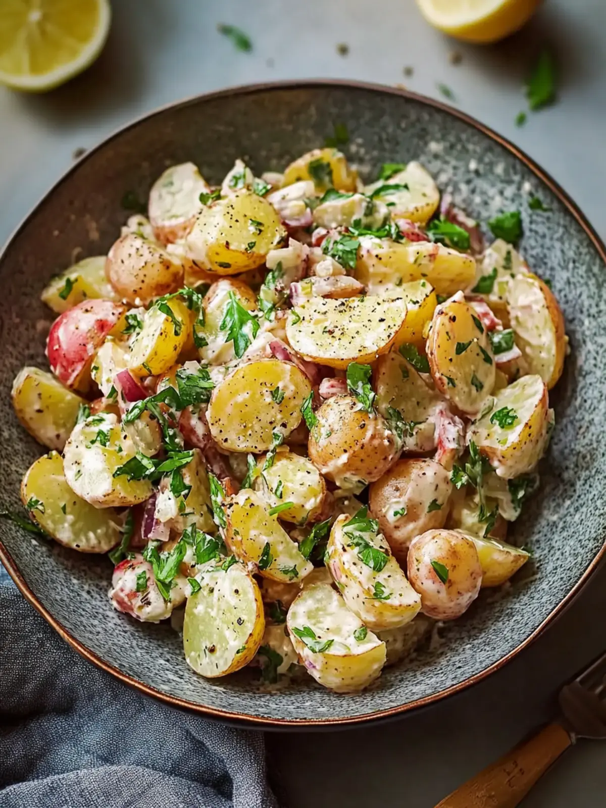 Delicious Jamie Oliver Potato Salad with Crispy Bacon Twist 2 Jamie Oliver Potato Salad
