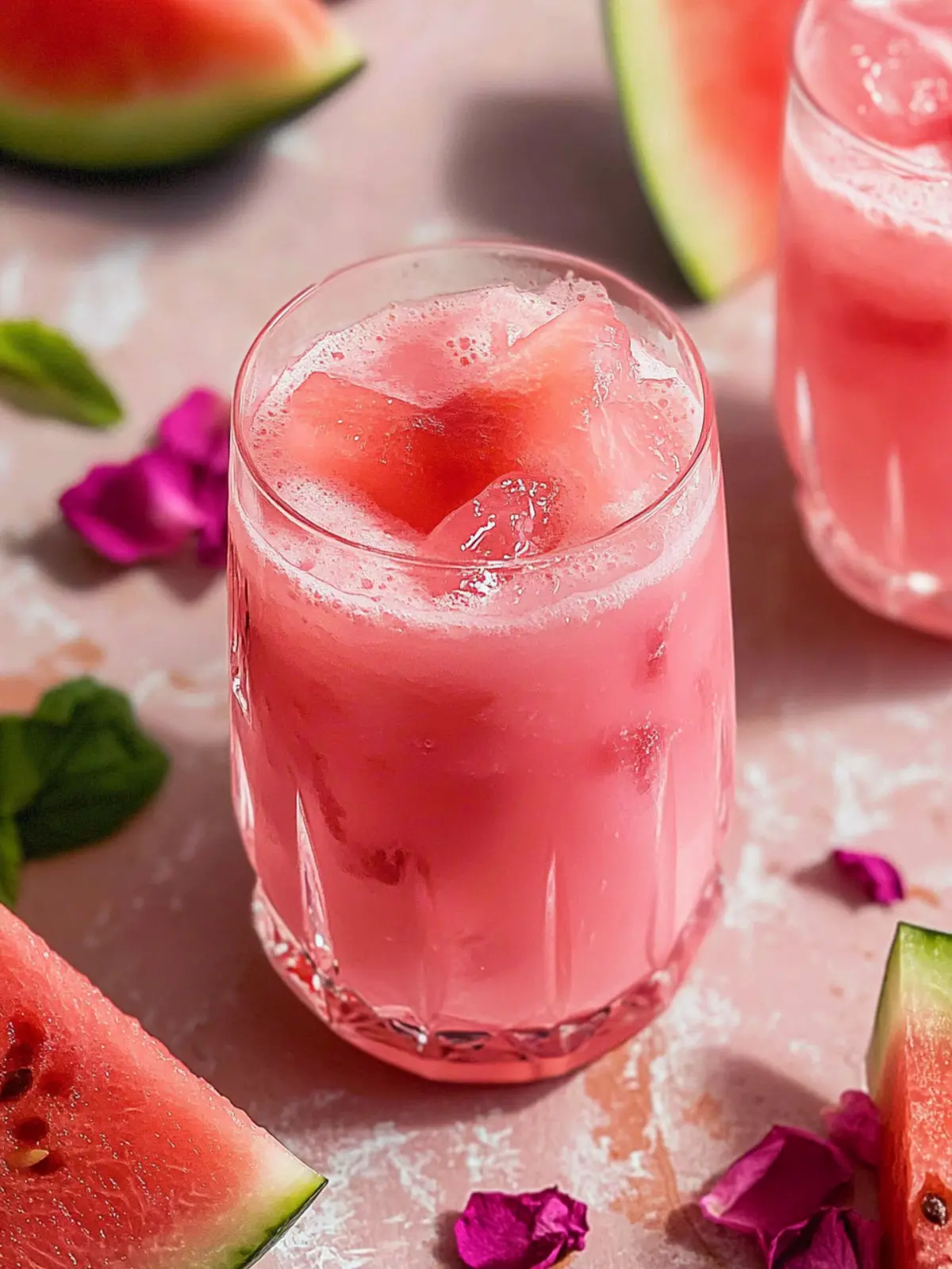 Refresh with Watermelon Rose Drink for Summer Bliss 5 Watermelon Rose Drink
