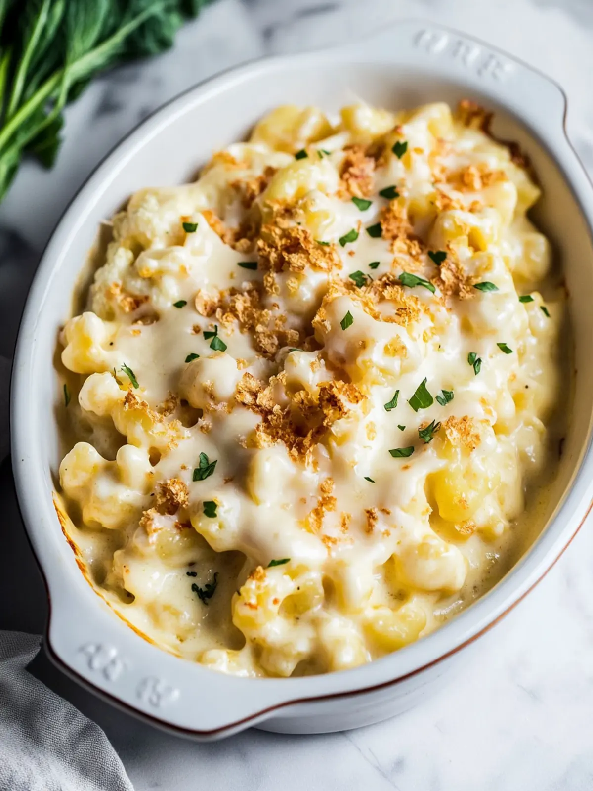 Deliciously Creamy Cauliflower Mac and Cheese Recipe 5 Cauliflower Mac and Cheese