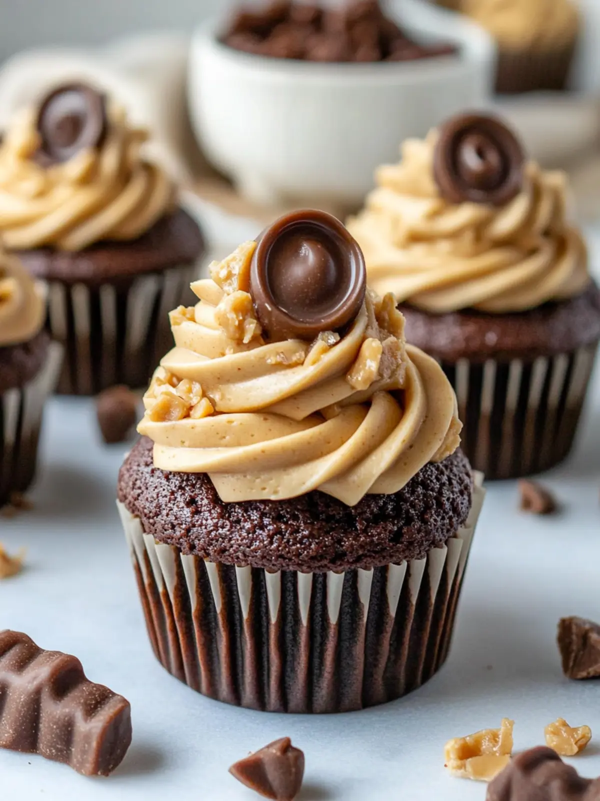 Indulge in Peanut Butter Lava Fudge Cupcakes Bliss 4 Peanut Butter Lava Fudge Cupcakes