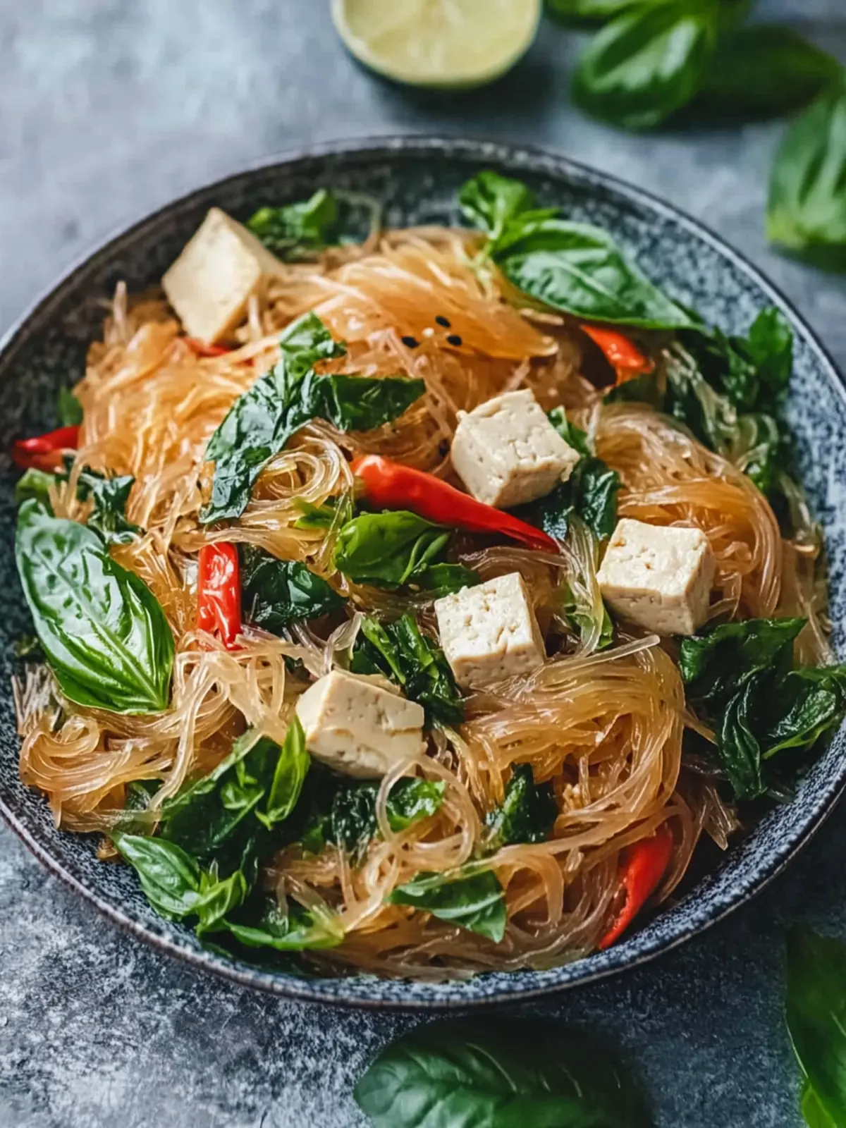 Basil and Tofu Vermicelli: A Flavor-Packed Comfort Bowl 5 Basil and Tofu Vermicelli