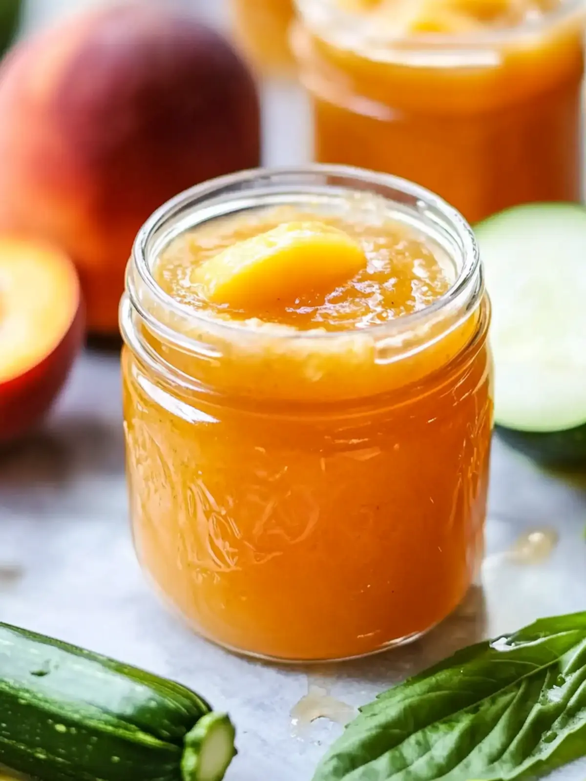 Sweet Peach Zucchini Jam: A Burst of Flavor You’ll Love 5 Peach Zucchini Jam