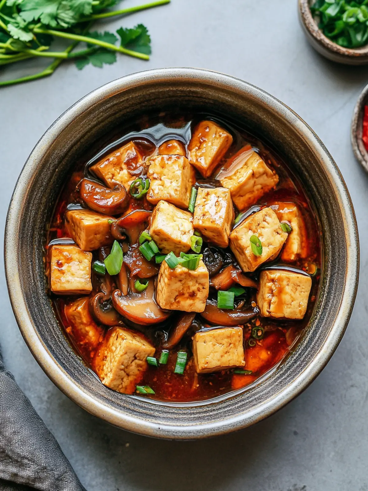 Delicious Vietnamese Braised Tofu & Mushrooms in 27 Minutes 4 Vietnamese Braised Tofu & Mushrooms
