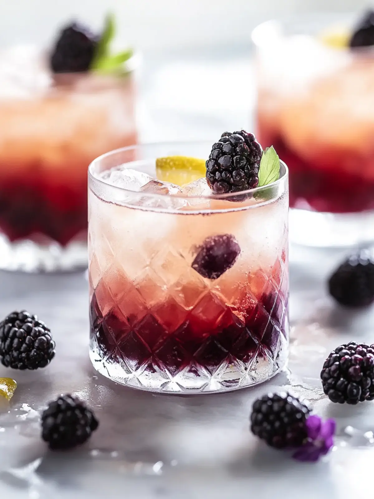 Delightful Vanilla Earl Grey Blackberry Mocktail Recipe 3 Vanilla Earl Grey Blackberry Mocktail