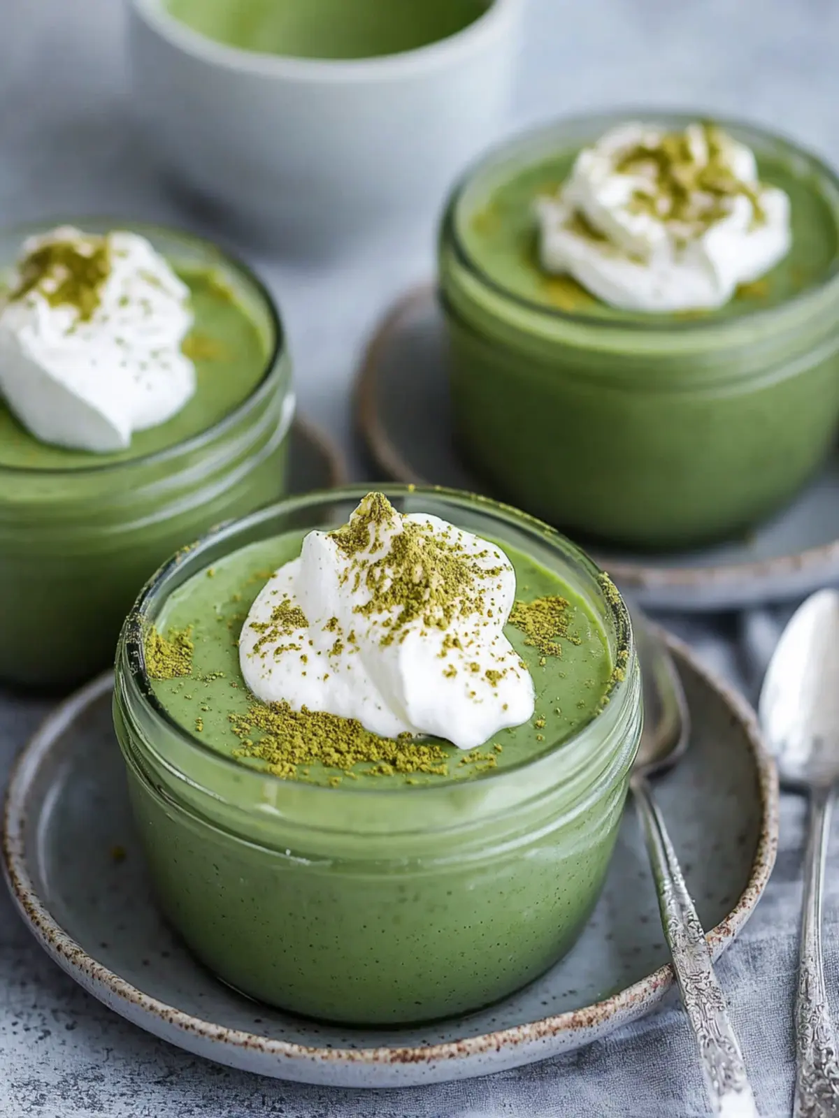 Creamy Matcha Pudding: A Delightful Dessert You’ll Love 3 Matcha Pudding