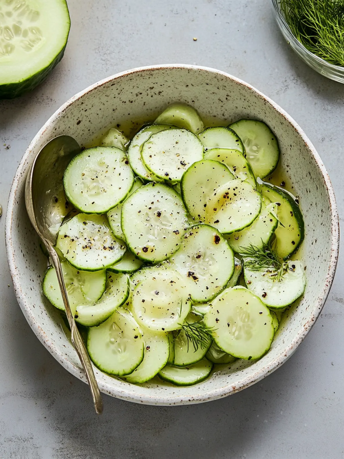 Refreshing Cucumber Vinegar Salad That Will Wow Your Taste Buds 4 Cucumber Vinegar Salad