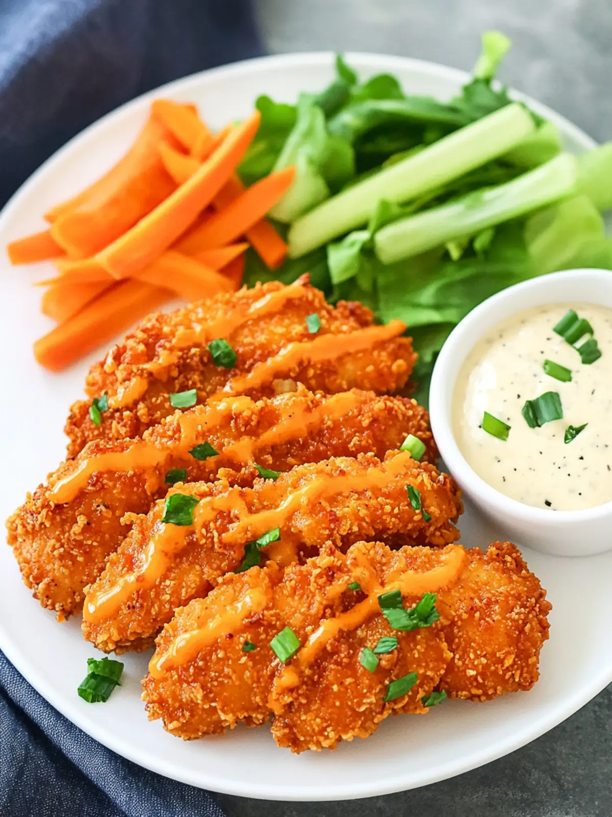 Deliciously Crispy Buffalo Chicken: A Game-Changer Recipe 3 Crispy Buffalo Chicken
