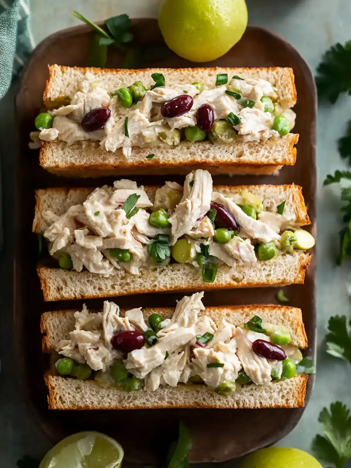 Delicious Chicken Salad Tea Sandwiches for Effortless Entertaining 2 Chicken Salad Tea Sandwiches