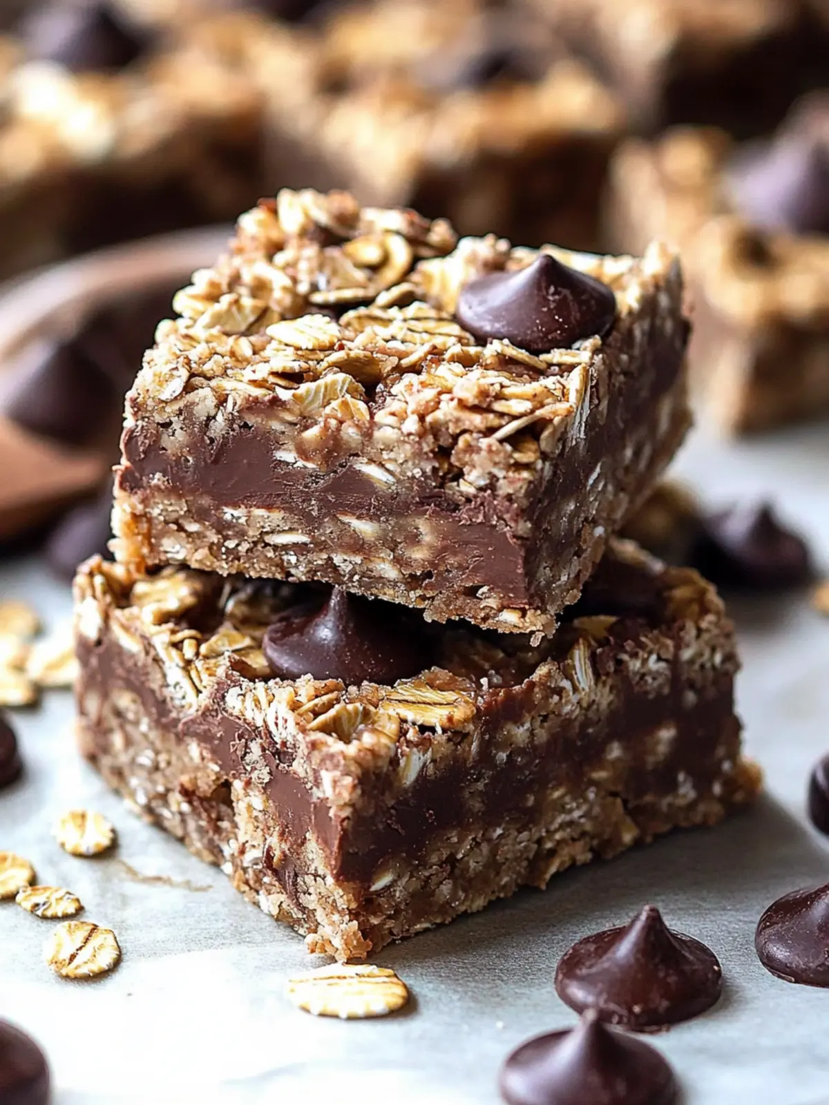 Irresistible Chocolate Oatmeal Bars for Sweet, Guilt-Free Snacking 4 Chocolate Oatmeal Bars