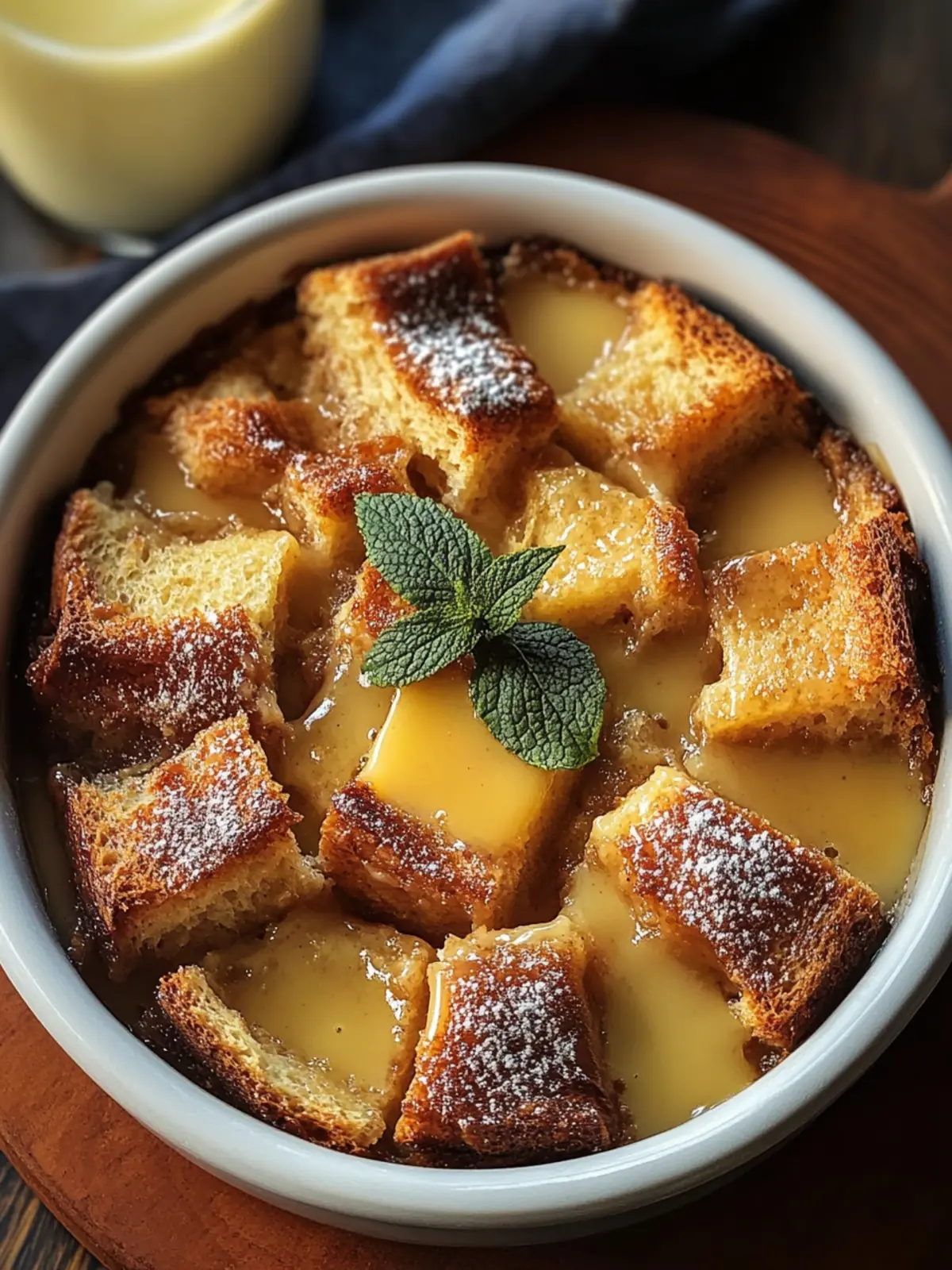 Delicious Bread Pudding with Vanilla Caramel Sauce Recipe 4 Bread Pudding with Vanilla Caramel Sauce