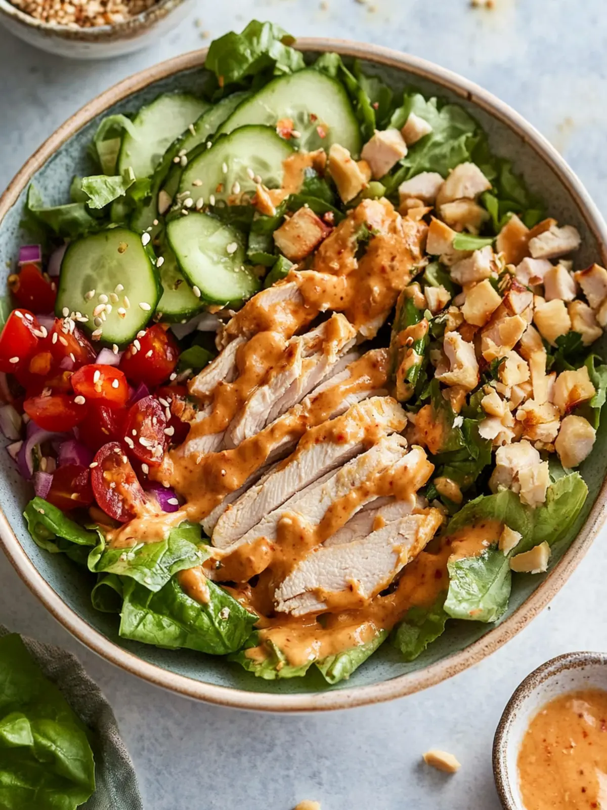 Revitalize Your Lunch with Zesty Thai Chicken Salad 3 Thai Chicken Salad