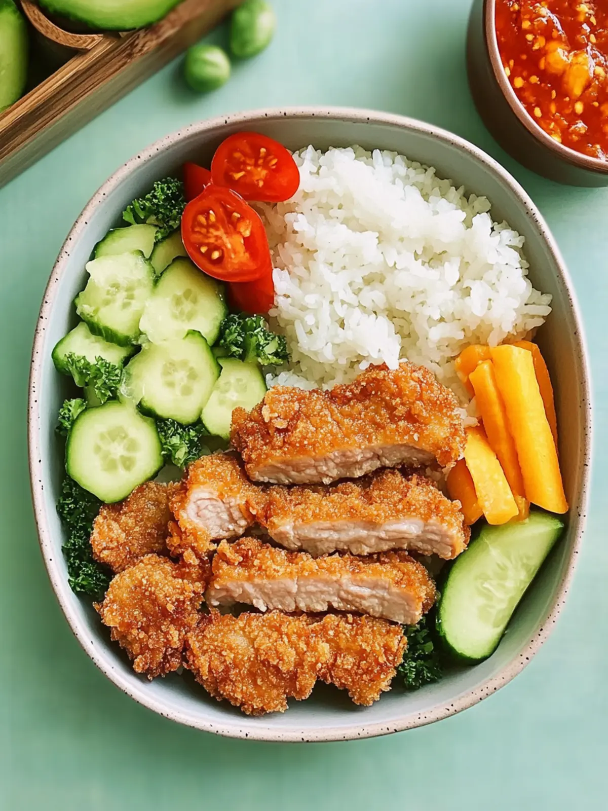 Delicious Fried Bento Pork Chop for a Flavorful Meal 3 Fried Bento Pork Chop