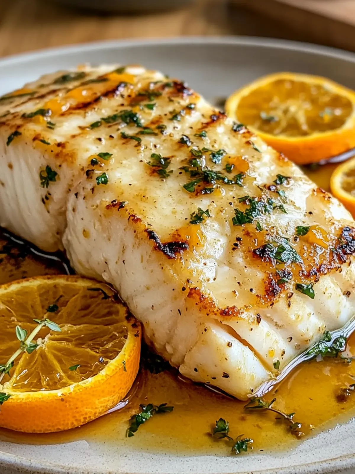 Zesty Orange Dijon Grilled Halibut for Perfect Summer Nights 2 Orange Dijon Grilled Halibut