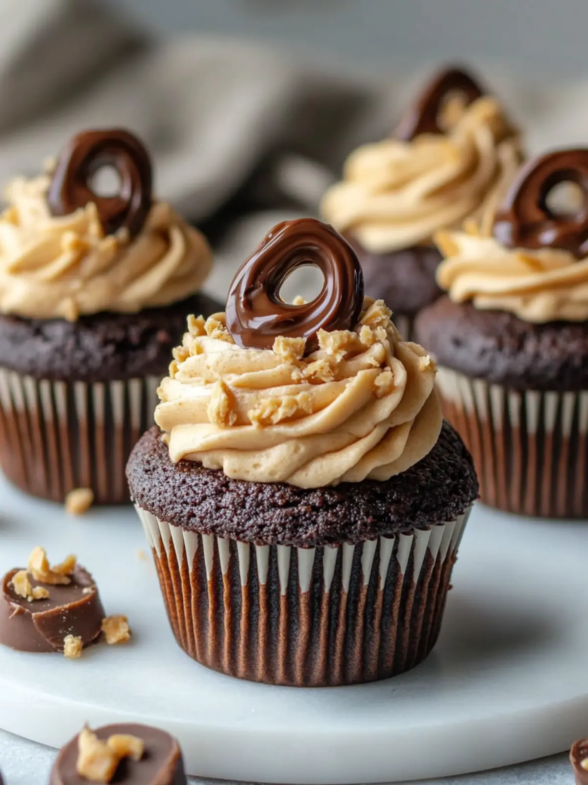 Indulge in Peanut Butter Lava Fudge Cupcakes Bliss 5 Peanut Butter Lava Fudge Cupcakes