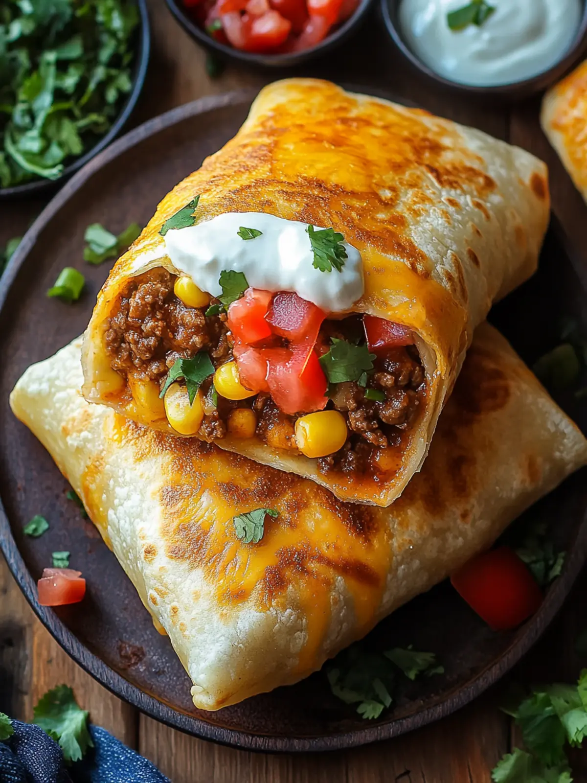 Sizzling Beef and Cheese Chimichangas for Taco Night Joy 4 Beef and Cheese Chimichangas