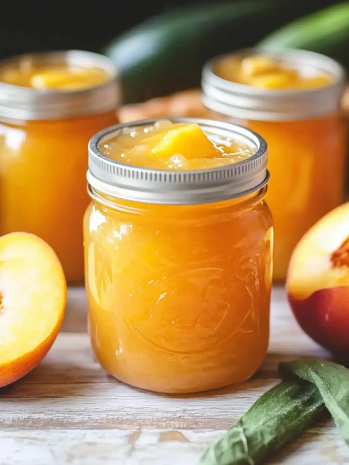 Sweet Peach Zucchini Jam: A Burst of Flavor You’ll Love 4 Peach Zucchini Jam